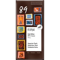 Ciocolata amaruie cu 89% cacao Peru vegana